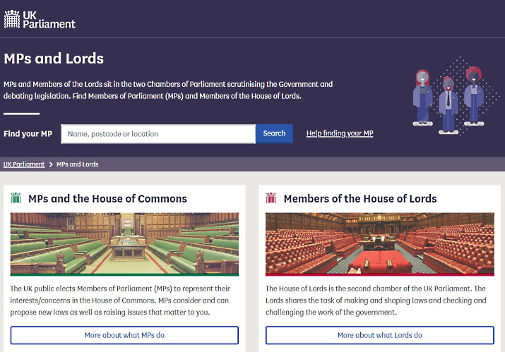 MPs and Lords